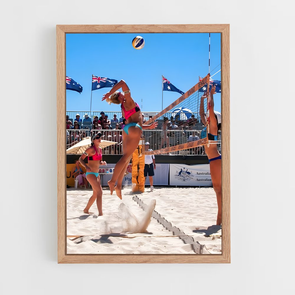 Poster Beach Bumpers – affiche Beach-volley (vue 4)